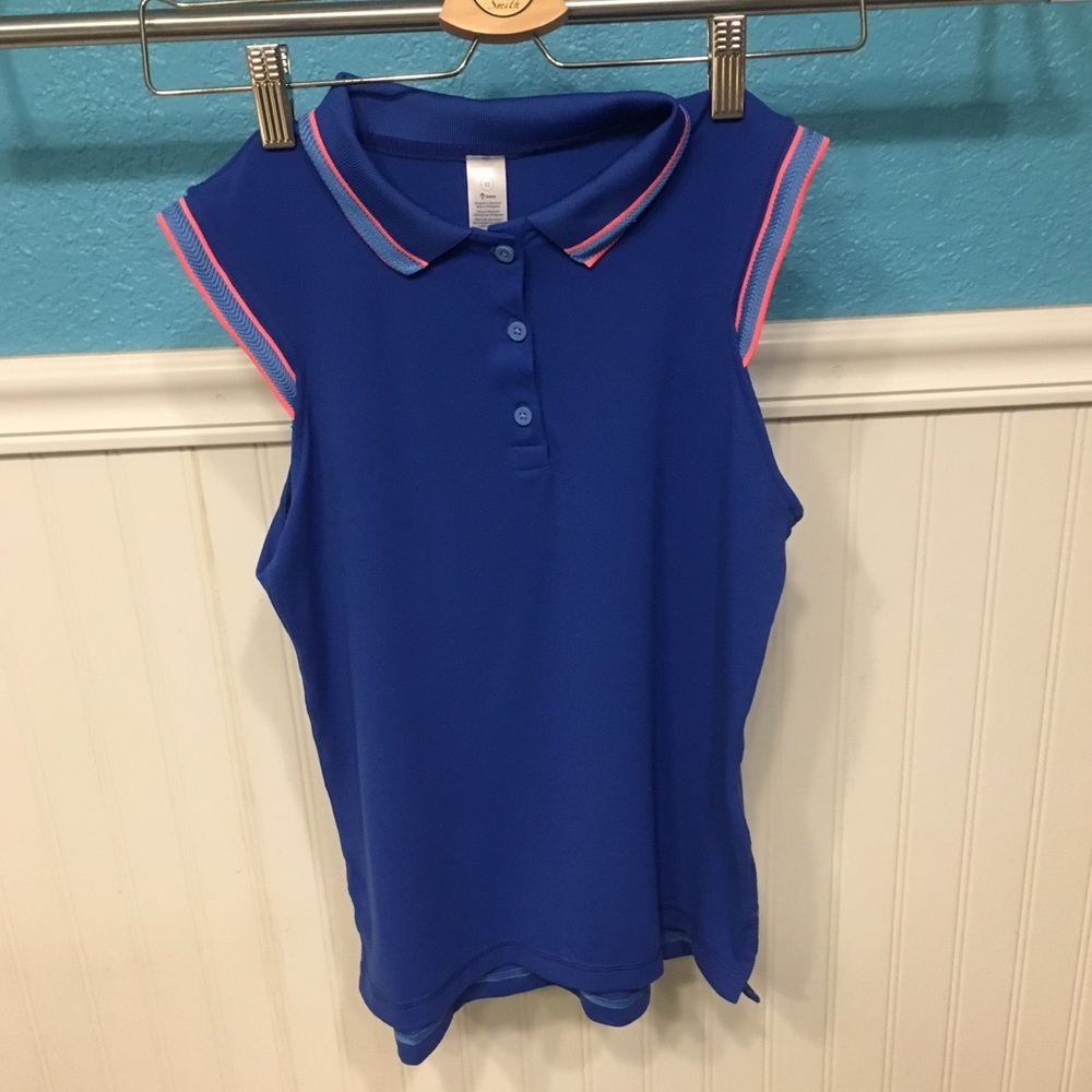 Ivivva by lululemon polo tank top